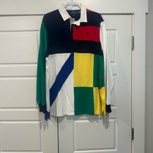 Polo by Ralph Lauren Men's Color Block patchwork. Brand New